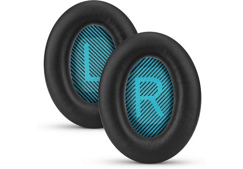 Almohadillas para auriculares - Almohadillas para auriculares Bose QC15 /  QC25 / AE2 INF, Negro / azul