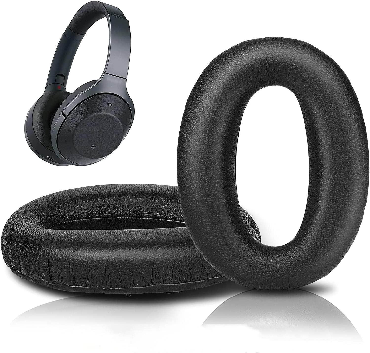 INF Ohrpolster für Sony MDR-1000X passend 1 WH-1000XM2 Paar Sony Ohrpolster für: schwarz