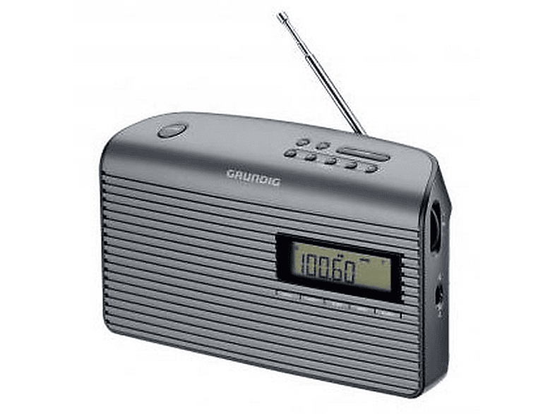GRUNDIG Music grau Radio, Digital, 61 AM, FM, S