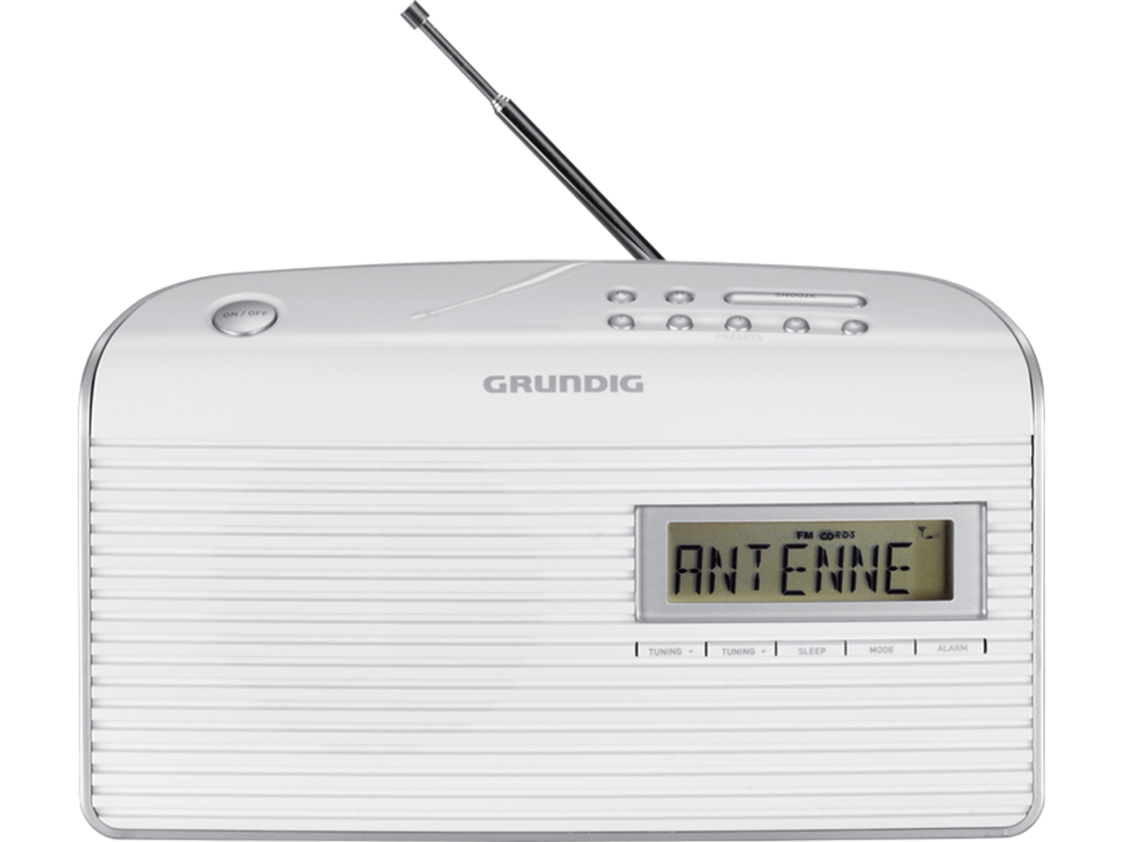 GRUNDIG Music 61 S Digital, weiß FM, Radio