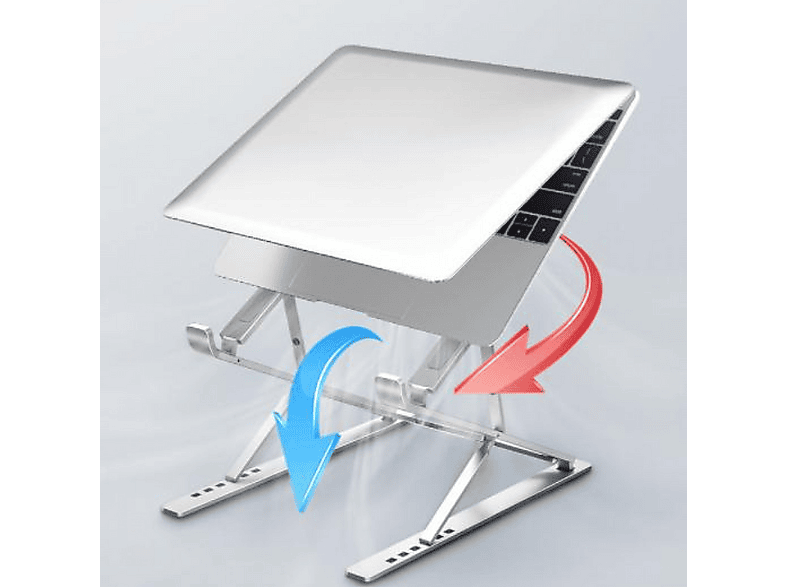 2 Pezzi  Supporto Portatile Per Laptop Supporto Invisibile Antiscivolo Per Notebook Macbook~p134314074