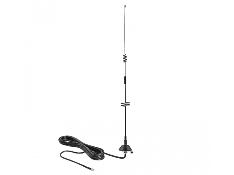 DELOCK 12582 Antenne, Schwarz