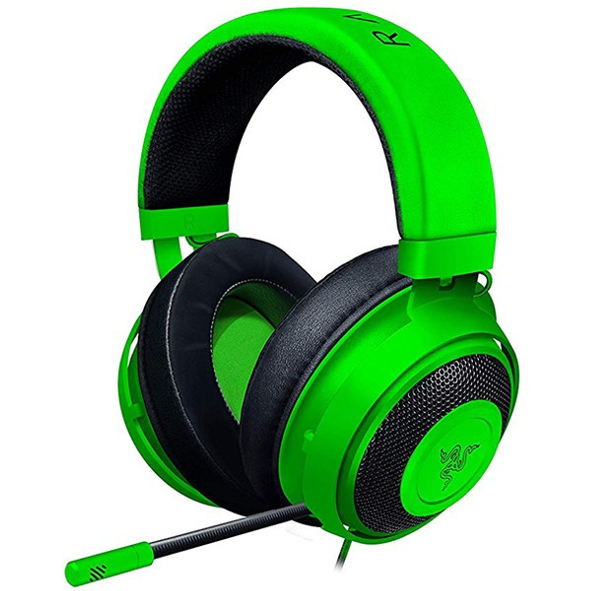 Auriculares gaming - Kraken RAZER, Supraaurales, Verde