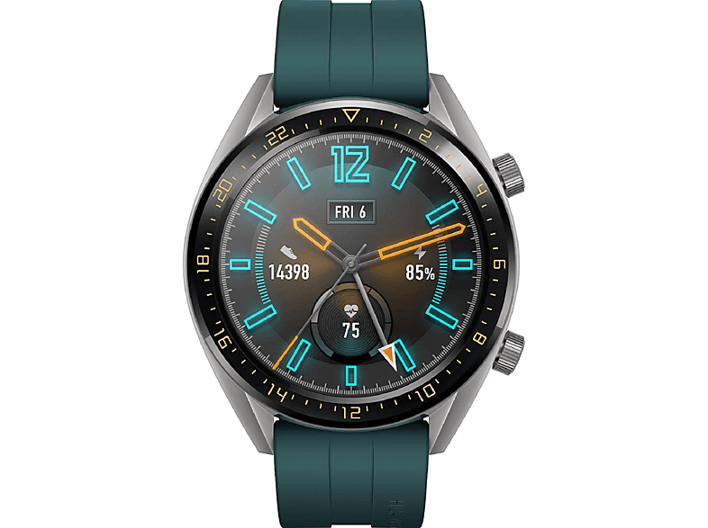 GT Active 140-210 mm, Smartwatch Watch grün Metall Silicon, Edition HUAWEI