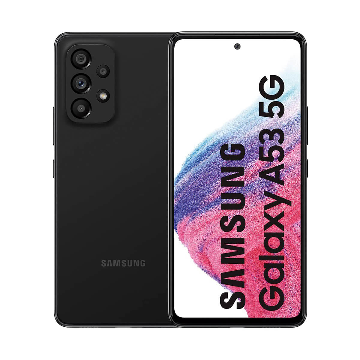 Dual 128 SAMSUNG GB 128GB Schwarz 5G SIM (EU) - A53 Black Galaxy