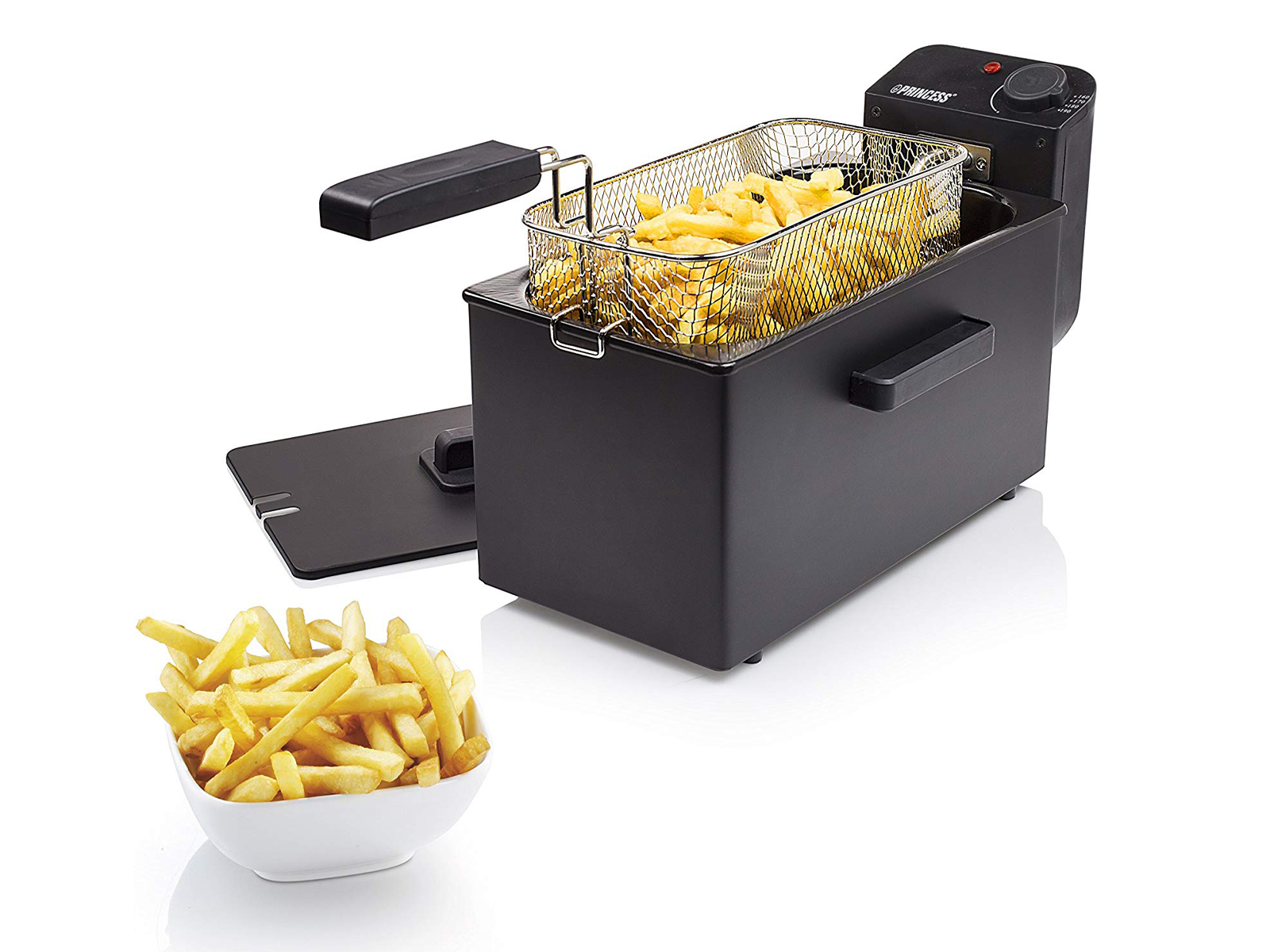 Freidora Princess 182727 de 3 litros con zona fryer ps182727 3l 2000w 1700w aceite kg 2200w fyer black 01.182727.01.050 2000