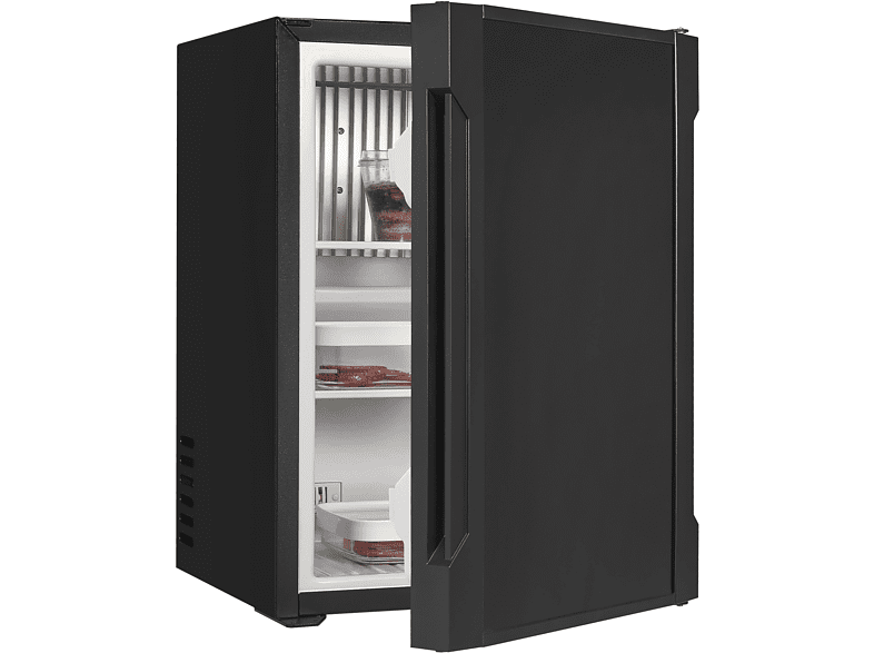 Schwarz) EXQUISIT (G, hoch, FA40-271G Kühlschrank schwarz 560 mm