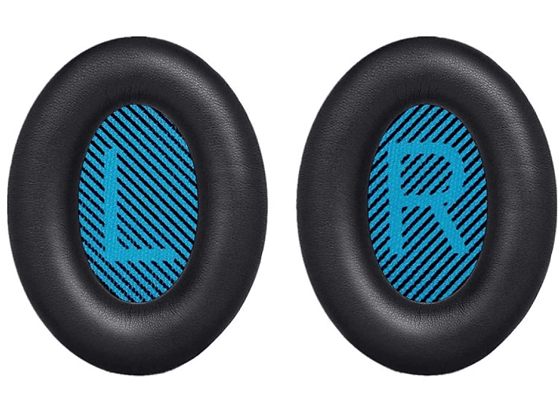 / Ohrpolster Schwarz QC Bose für: INF Paar Blau für passend Kopfhörer Bose 1 35/25/15 Ohrpolster