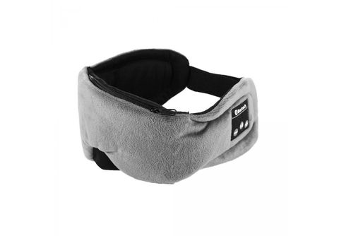 Antifaz con auriculares - Antifaz para dormir con auriculares Bluetooth 5.0  Negro INF, Supraaurales, Bluetooth, gris