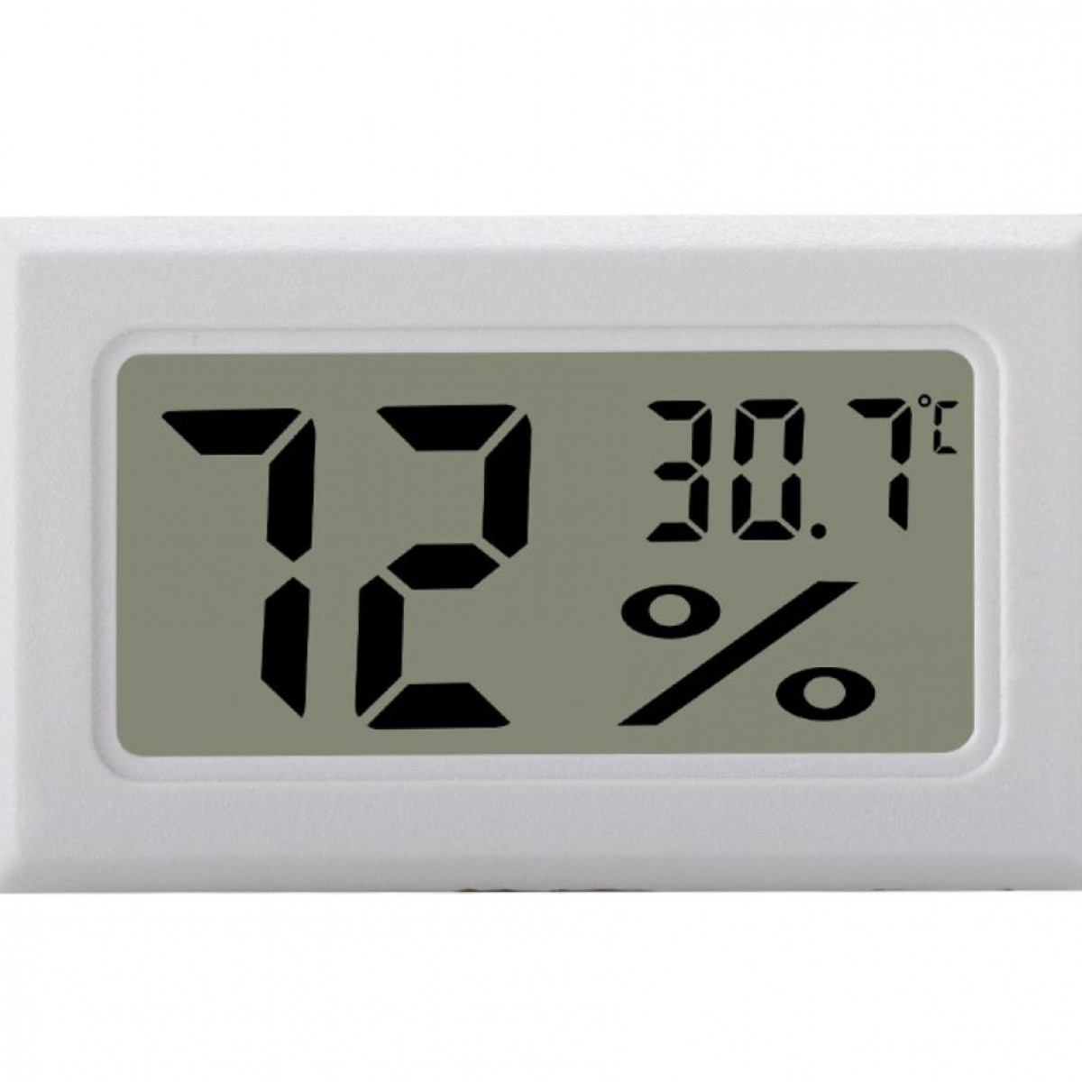INF 2er-Pack Hygrometer/Thermometer LCD Mini Hygrometer