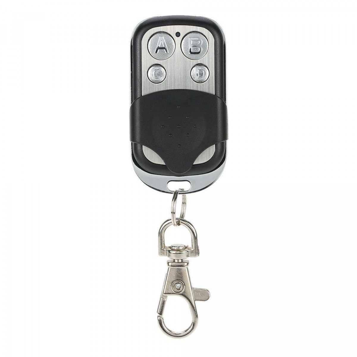 Pilot z czterema przyciskami i mocowaniem na brelok.