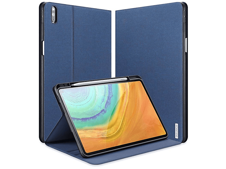 DUX DUCIS Schwarz Sleep Kunststoff, HUAWEI MATEPAD Bookcover Tablethülle für Smart Kunstleder, 11\