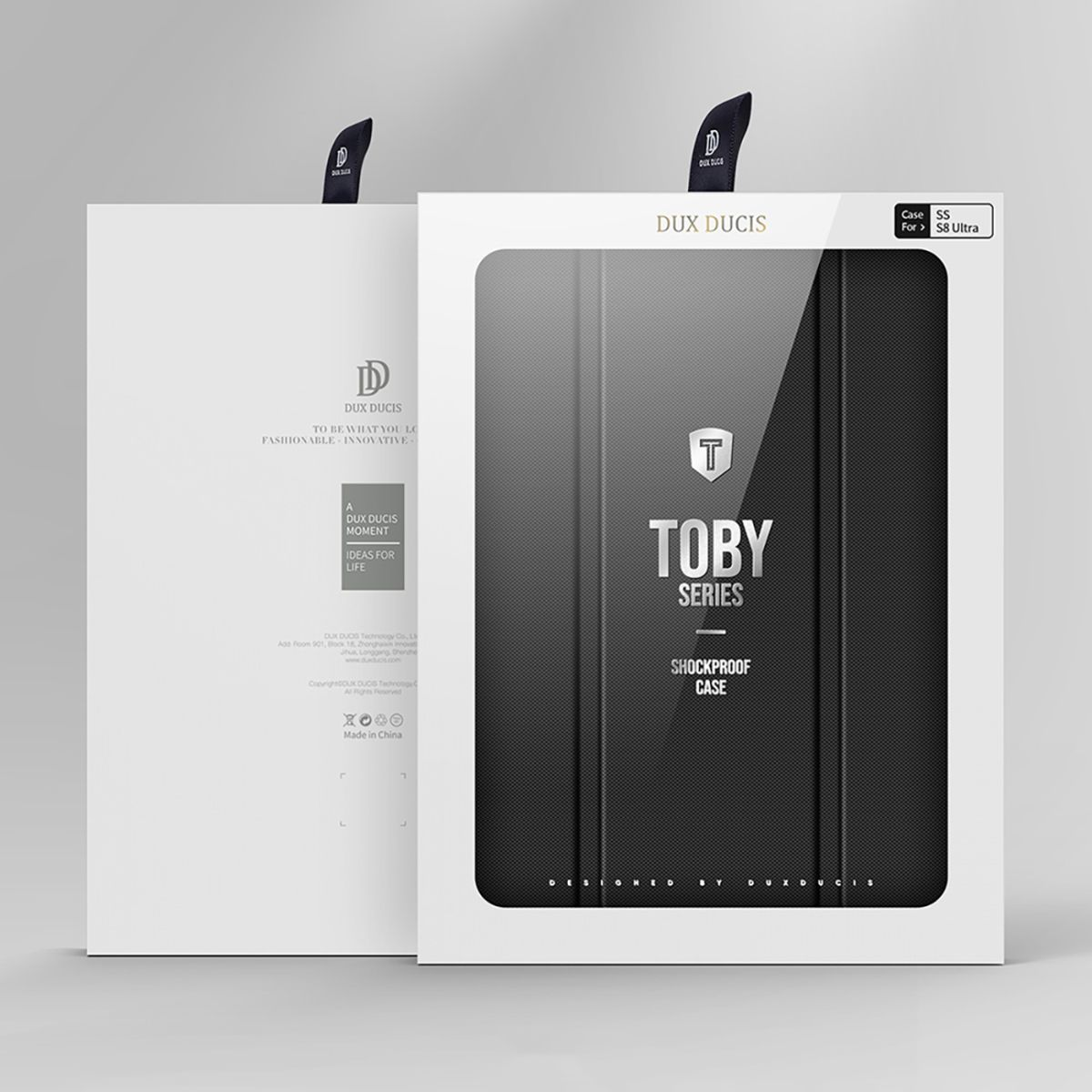 DUX DUCIS Galaxy Bookcover Tablethülle Polyurethan, Kunststoff, Tab für Ultra Toby S8 Samsung Blau
