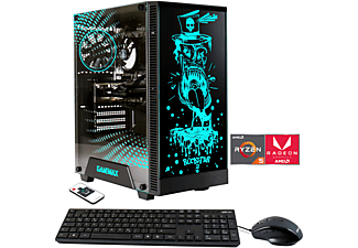 HYRICAN Gamemax Rockstar 6736, Windows 11 Home, Gaming PC mit AMD Ryzen™ 5 Prozessor , 16 GB RAM , 2 TB  SSD   , Radeon Graphics  