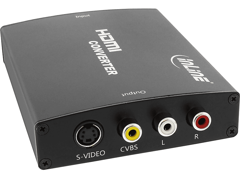 INLINE InLine® Konverter HDMI zu Composite/SVideo, mit Audio Adapter