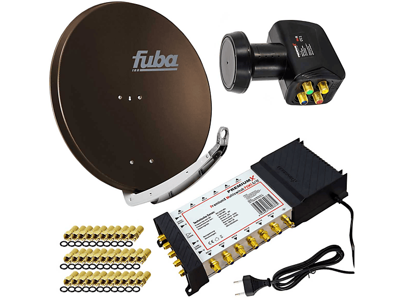 FUBA SAT Anlage DAA 850 B Antenne 5/12 Multiswitch LNB F-Stecker Sat ...