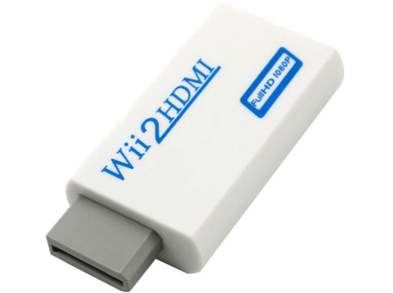 INF Wii zu HDMI Adapter, Adapter Wii Konverter 720/1080P to HD mit Converter HDMI 3