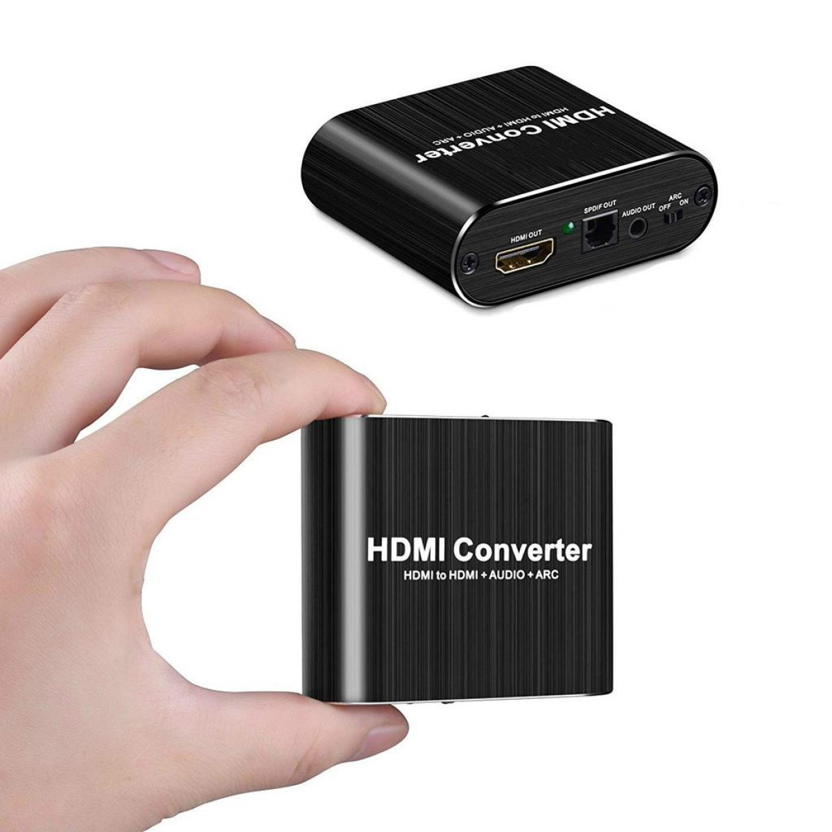 INF HDMI zu 3.5 4K (SPDIF, mm, Audio HDMI Extractor/Splitter Audio Extractor/Splitter ARC) + Audio