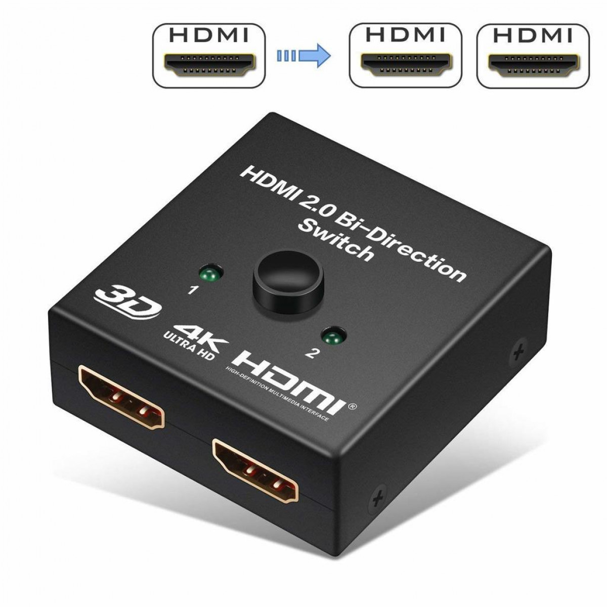 HDMI INF HDMI Splitter Splitter Switch Switch bidirektional 2x1/1x2