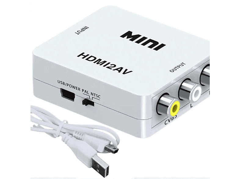 INF HDMI zu Composite 1080p Konverter Cinch Wandler