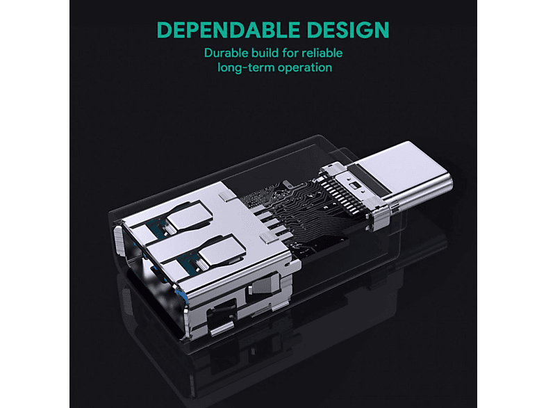 Adattatore di intestazione USB Riser 3.0 19 pin a 3.2 Tipo E 20 pin