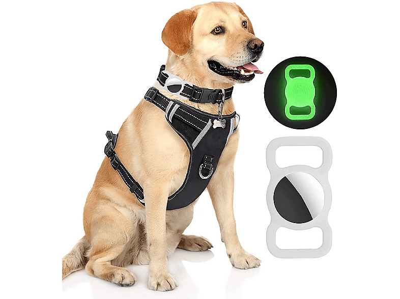 Samsung Smart Tag 2 - Custodia per collare per cani, custodia in silicone per collari per cani e gatti, impermeabile, leggera e flessibile, da fissare