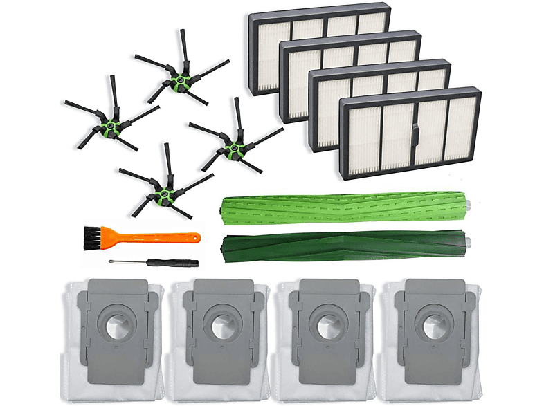 Accesorios para aspirador - INF Pack de 16 accesorios para iRobot Roomba  S9/S9+ .