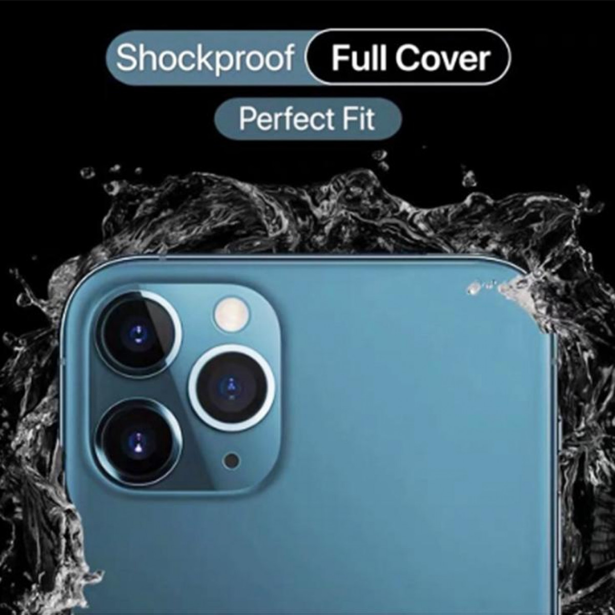 INF Pro Gehärtetes iPhone Objektivabdeckung 12 Pack iPhone 12 Objektivschutz(für Apple 2er Pro) Glas Kamera