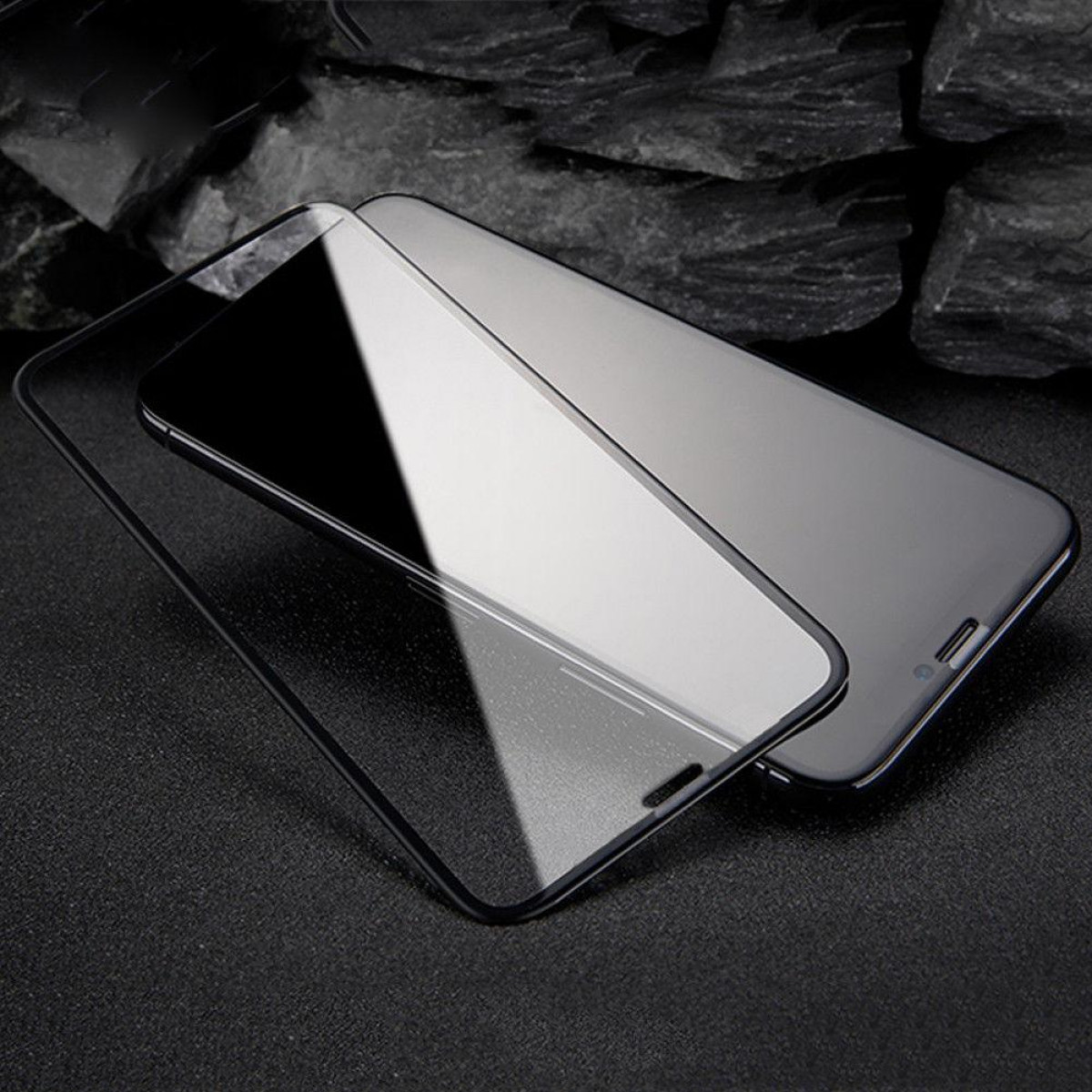 INF iPhone X Displayschutzglas iPhone Apple Displayschutzfolie(für Curved X) schwarz