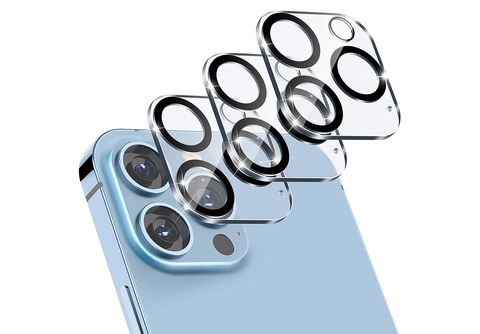 GelldG Kameraschutz für iPhone 13 Pro/iPhone 13 Pro Max, Kameraschutzglas