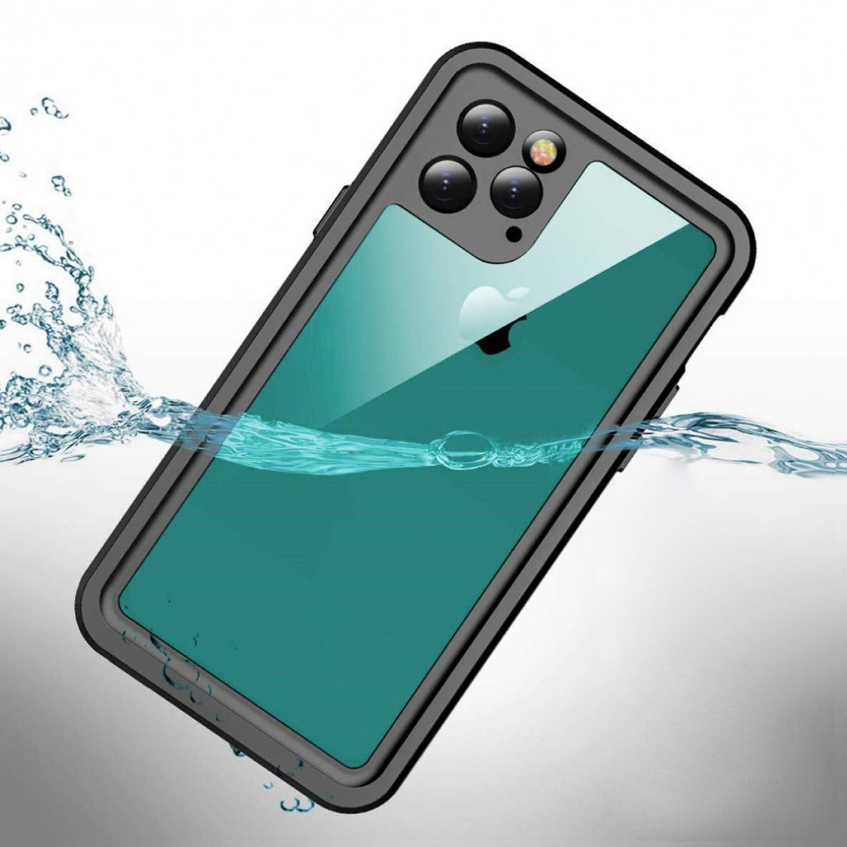 11 INF Apple, iPhone staubdicht, / wasserdicht schwarz Unterwasserschutzhülle, 11, grau iPhone Handyhülle