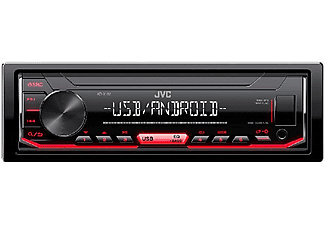 Autorradio  - KD-X162 JVC, USB, Negro
