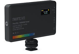 SHIFTCAM ProLED RGBWW Panel, Smartphone-Licht, Schwarz
