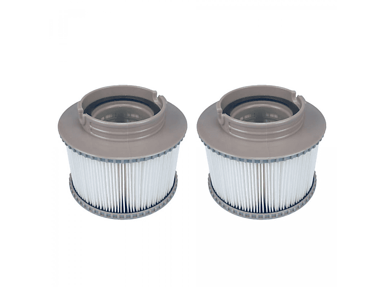 INF Poolfilter für Poolfilter, / Grau 2er-Pack MSPA-Pools aufblasbare Weiß FD2089