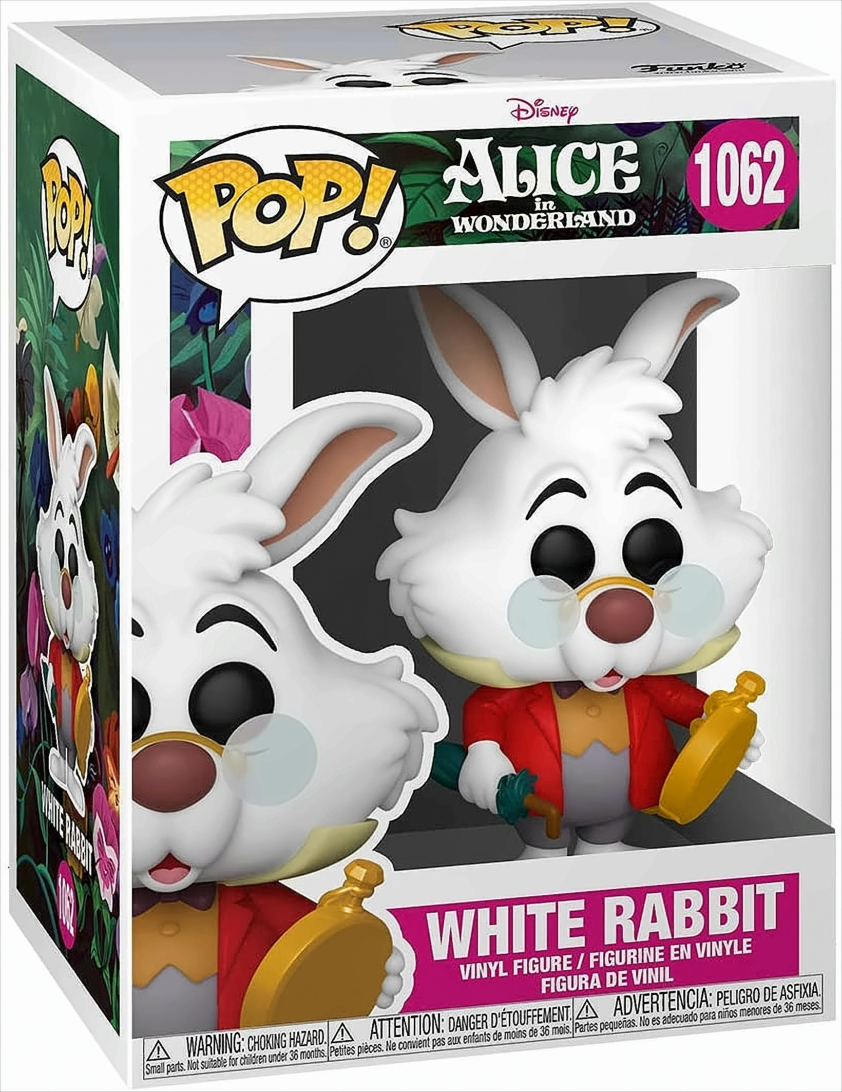 POP - - White Disney Wonderland Alice in Rabbit