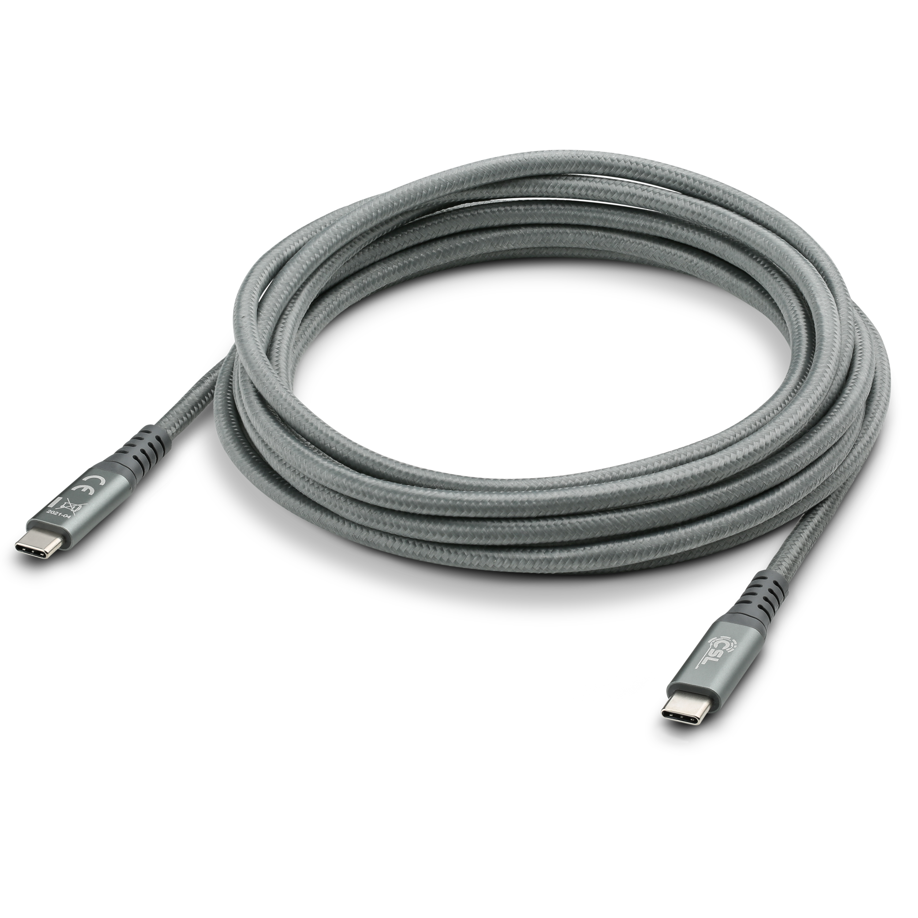 CSL USB 3.2 grau 3m, Typ-C Kabel, USB-Kabel