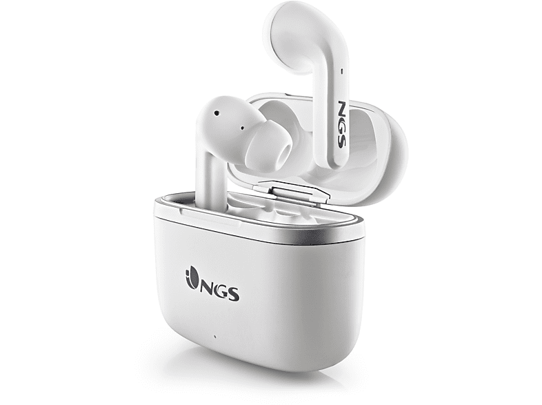 Weiss Bluetooth Kopfhörer In-ear Artica NGS Crown,