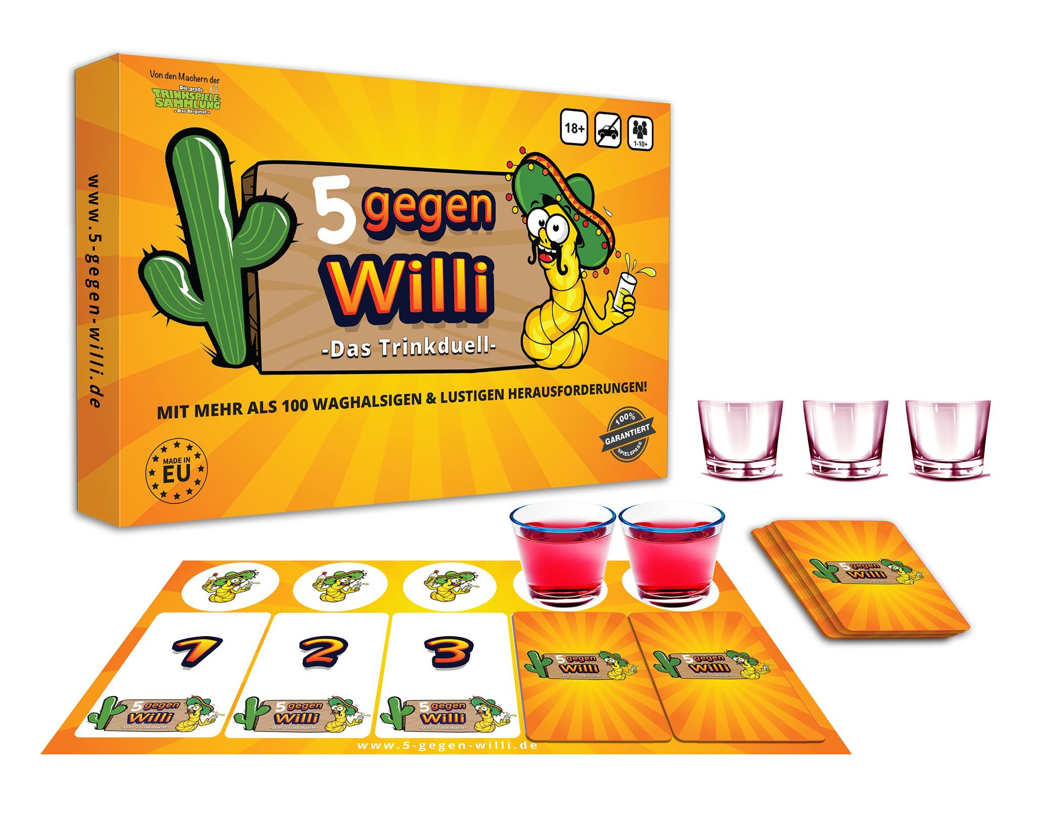 Das Willi - Brettspiel GOMAZING gegen Trinkduell 5