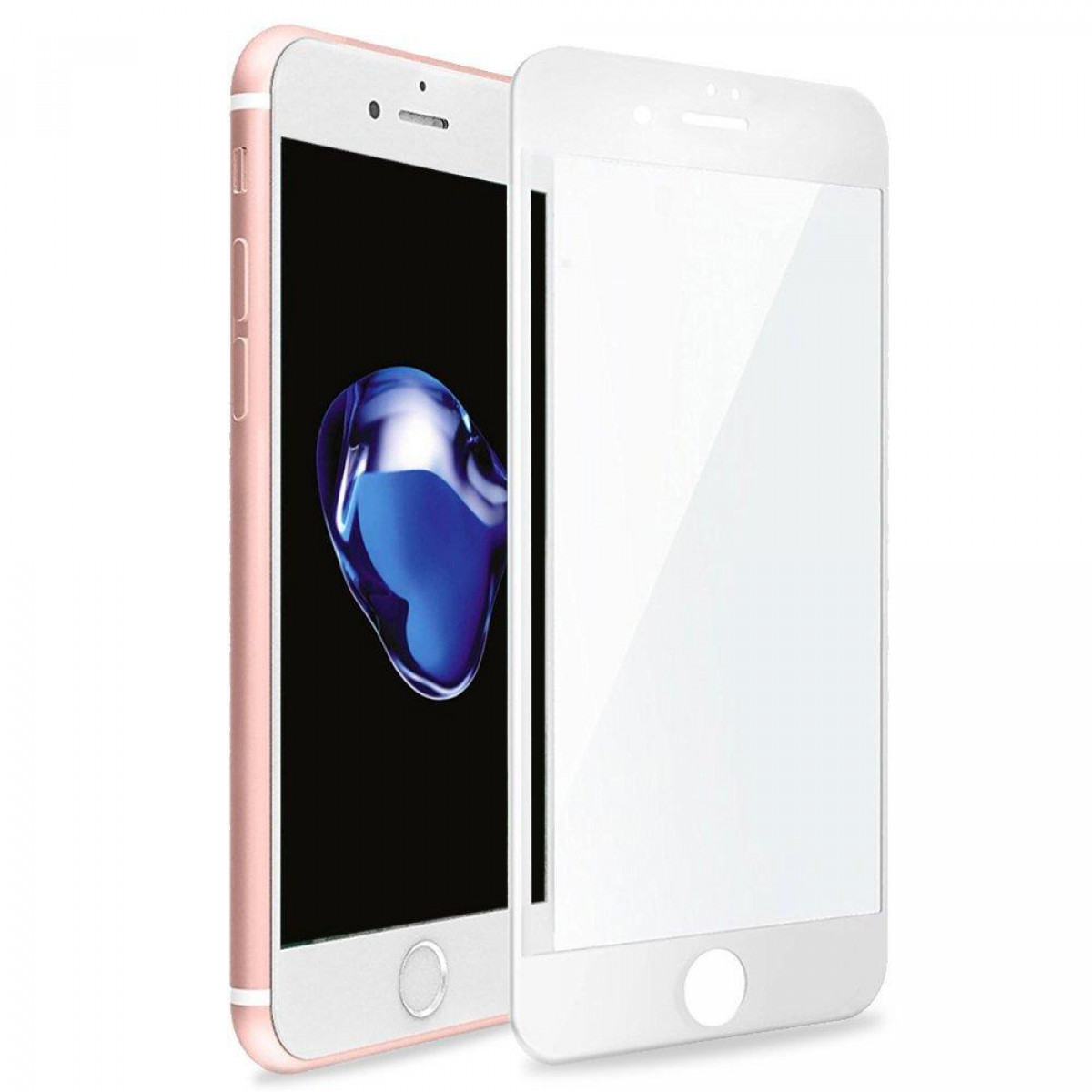 INF Displayschutz iPhone gehärtetes Plus) 8 8 Apple Plus iPhone Displayschutz(für Glas