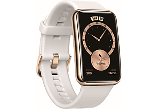 HUAWEI REFURBISHED (*) Watch Fit Elegant Smartwatch Elastomer, frosty weiß