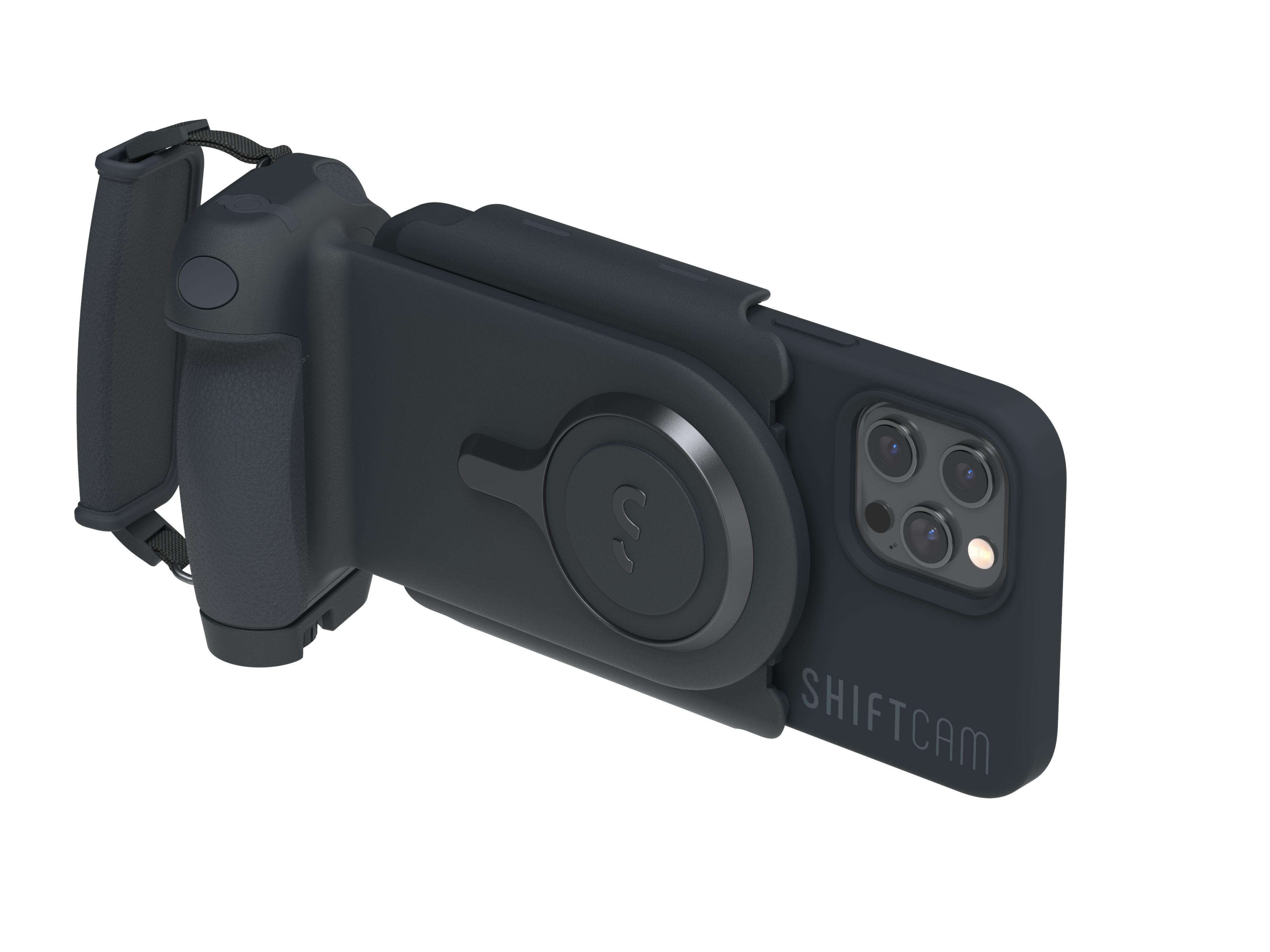 SHIFTCAM ProGrip Starter Kit Charcoal, Charcoal, für passend Kameragriff, alle Smartphones - Smartphone