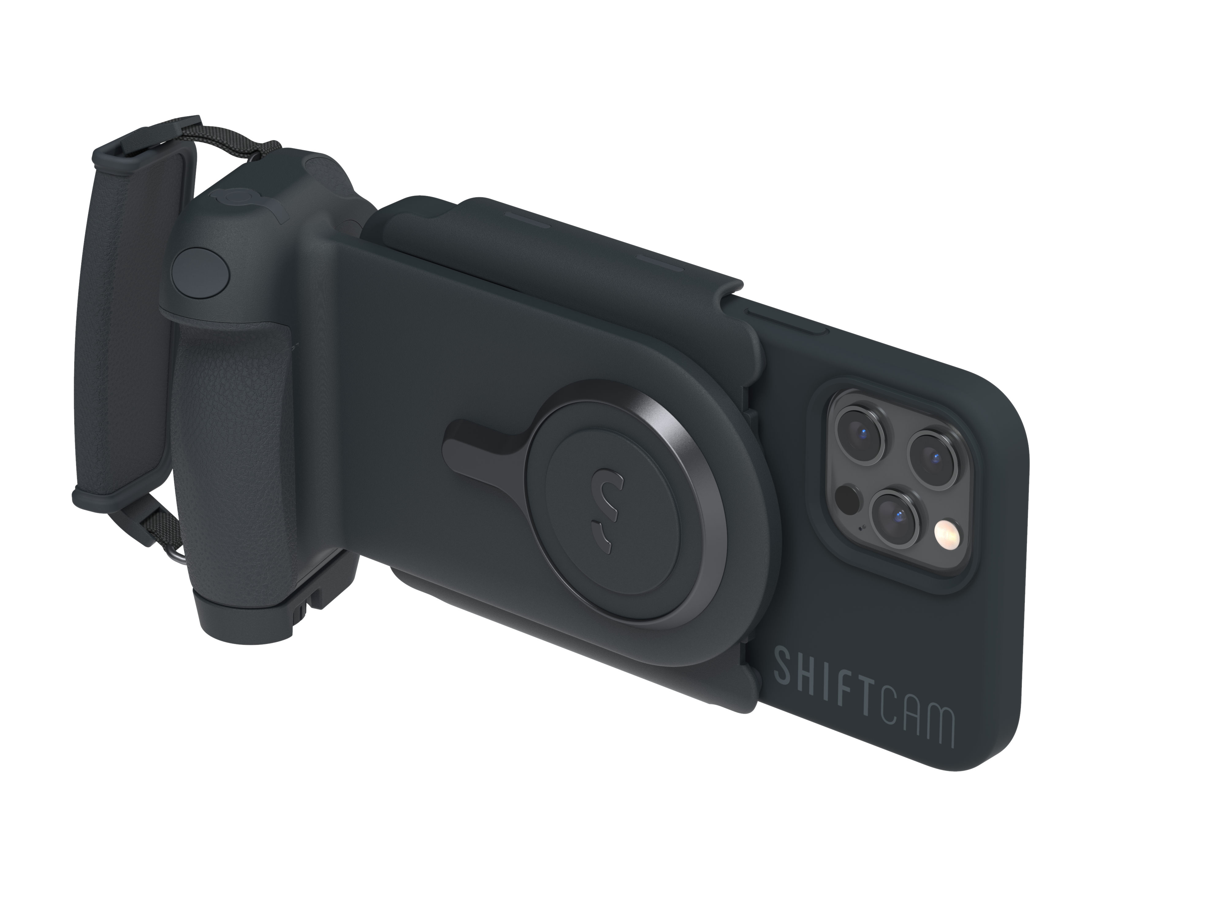 SHIFTCAM ProGrip Starter Kit Charcoal, Charcoal, für passend Kameragriff, alle Smartphones - Smartphone