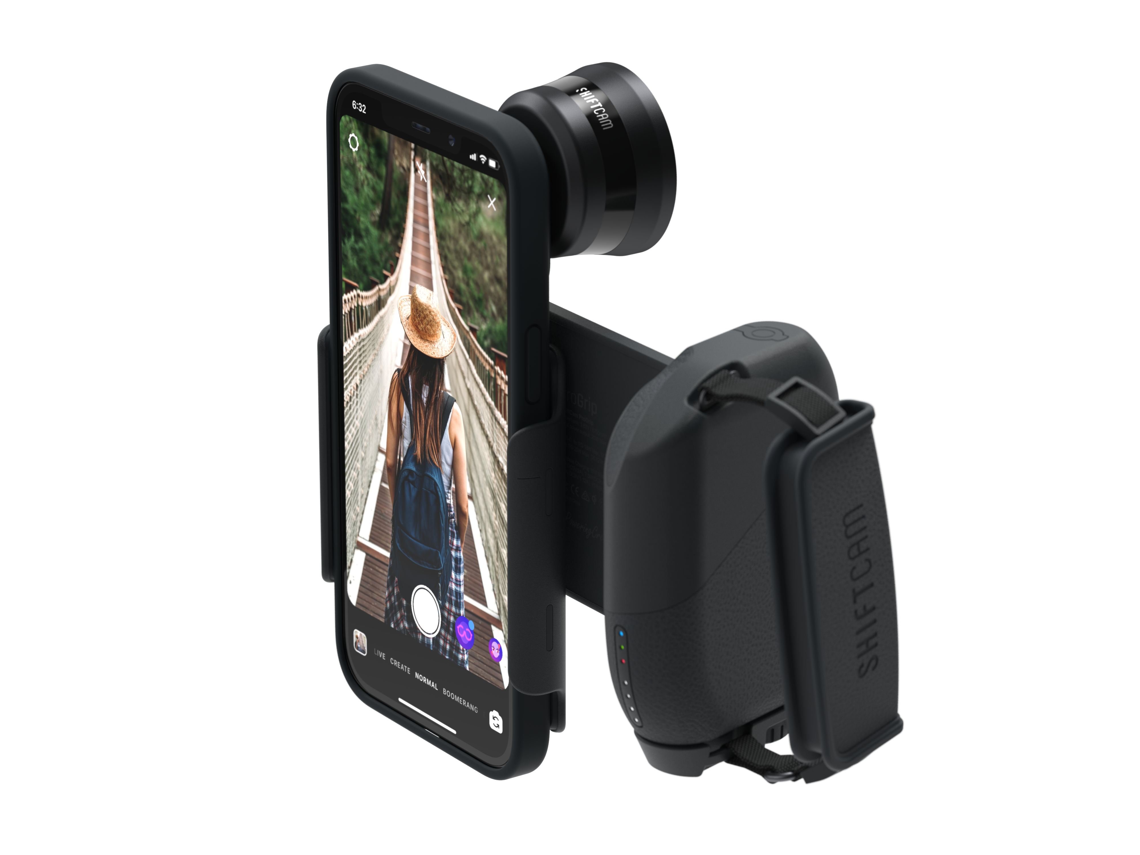 Charcoal, ProGrip - SHIFTCAM Smartphone Kit Charcoal, für passend Kameragriff, Smartphones alle Starter