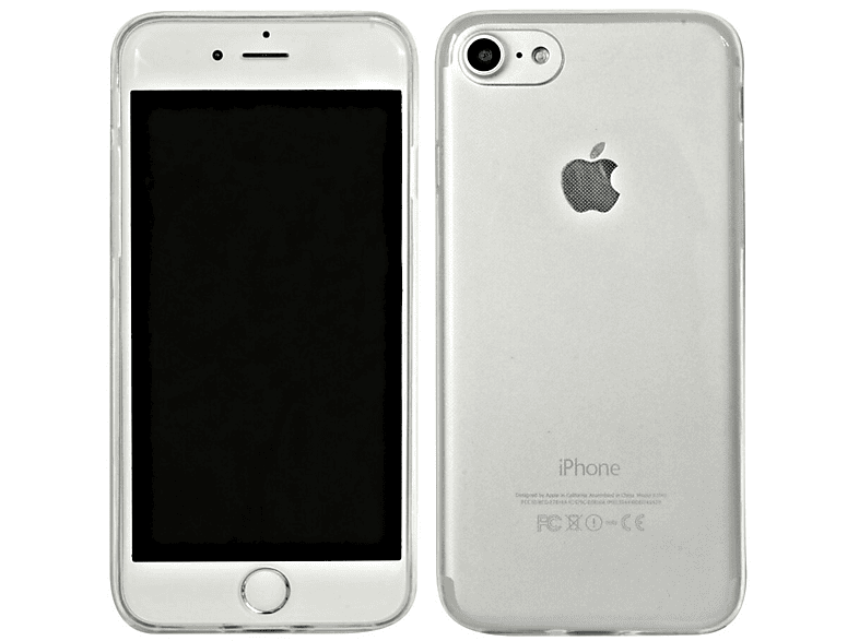 Backcover, 2022 Schutz Transparent, Slim Silikonhülle iPhone Apple, iPhone Transparent SE SE in Hülle 0,3mm kompatibel mit 2022, Silikon Ultradünne COFI