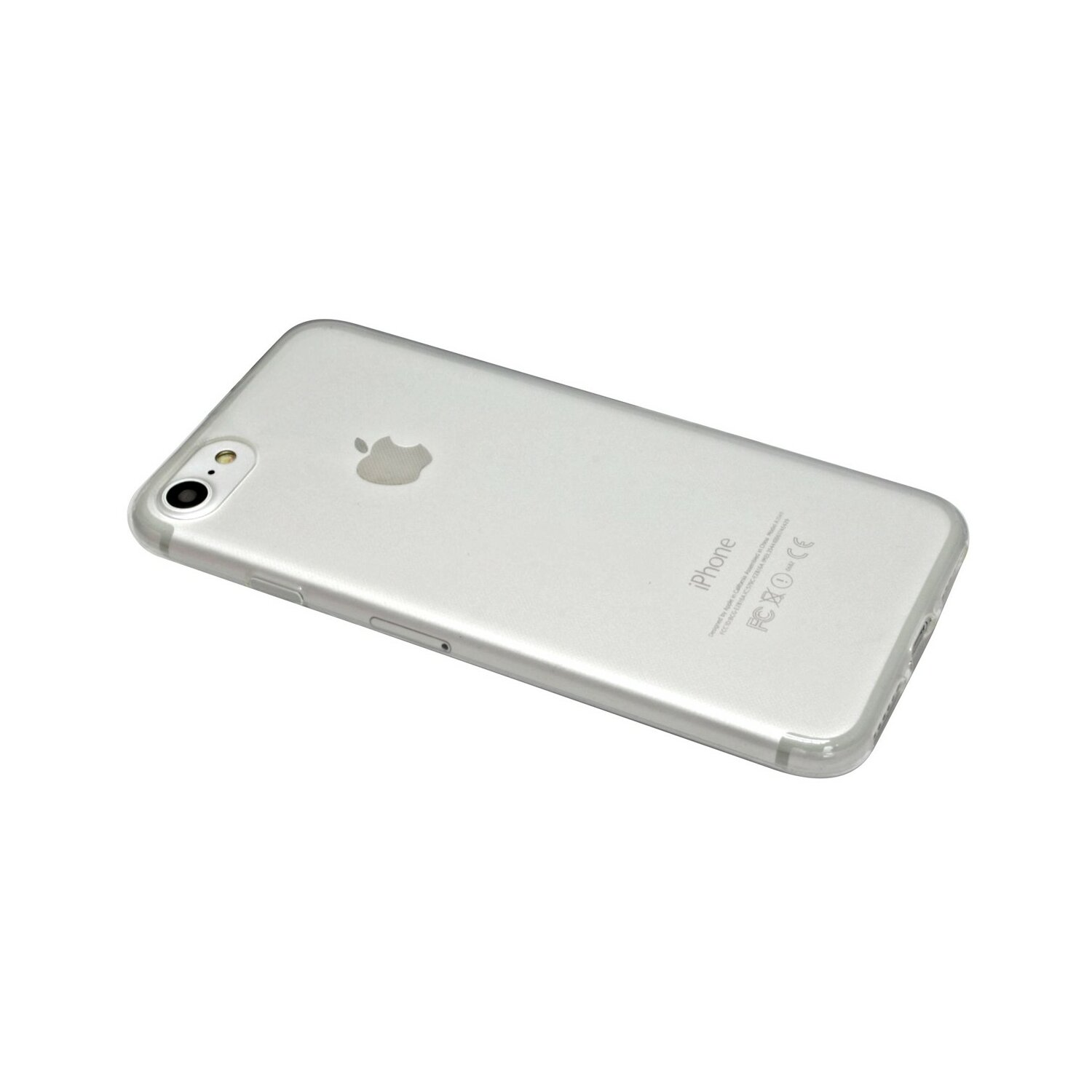 kompatibel Transparent Hülle Backcover, Silikonhülle mit Silikon 2022 iPhone Ultradünne Slim SE Apple, 0,3mm Schutz 2022, iPhone in COFI SE Transparent,