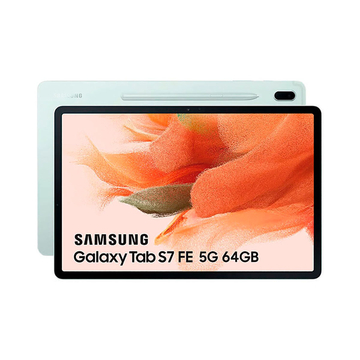 Tablet - Galaxy Tab S7 FE 5G (2021) SAMSUNG, Verde, 12,4 ", 4 GB, Qualcomm Snapdragon 750G 5G (8 nm), Android