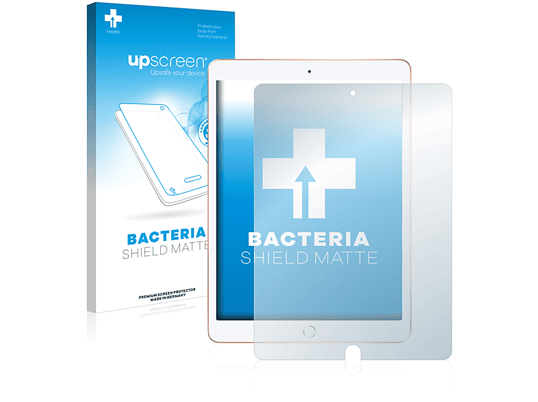 UPSCREEN antibakteriell Gen.)) iPad 2020 Apple Schutzfolie(für WiFi 10.2\