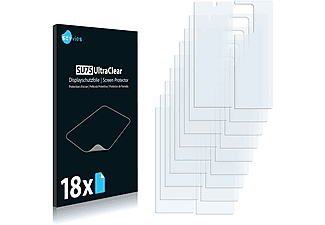 SAVVIES 18x klare Schutzfolie(für Samsung Galaxy Z Fold 2 5G (Vorder + Rückseite))