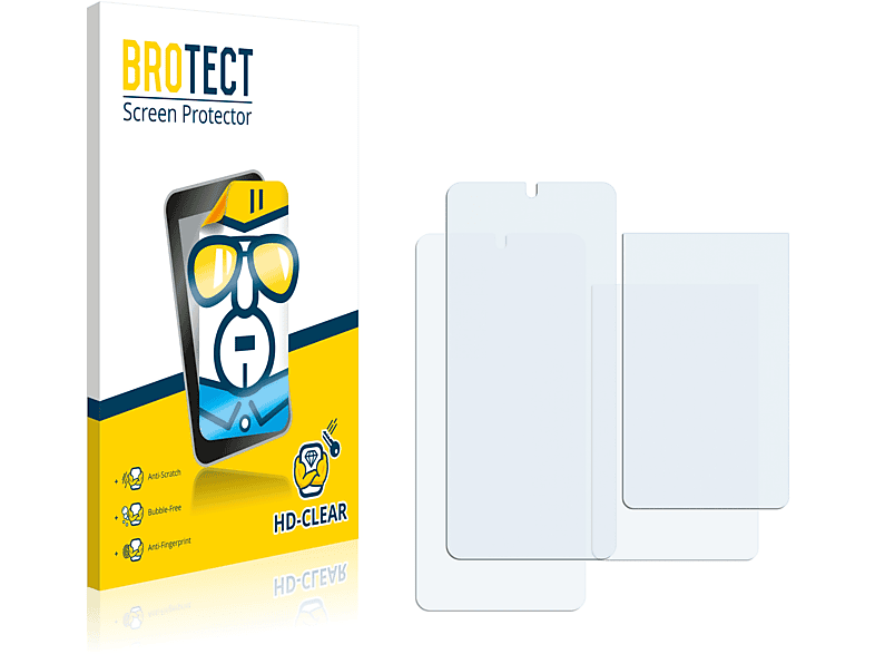 BROTECT klare 2x Pro Poco 5G) Xiaomi Schutzfolie(für X4