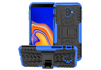 CASEONLINE 2i1, Backcover, Samsung, Galaxy J6 Plus (2018), Blau